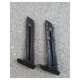 2 Ruger Mark I ? magazines