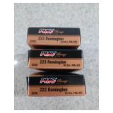 60 rds .223 Rem 55 gr FMJ-BT