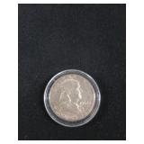 1963 Franklin half dollar