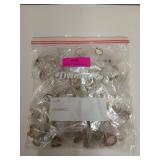 Large bag full of assorted rings of various sizes