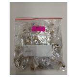 Large bag of assorted rings in various sizes