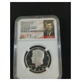2018 S silver Kennedy half dollar