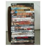 25 asst DVDs