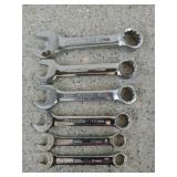 6 ct Husky stubby metric  wrenches: