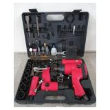 Mastercraft pneumatic tool kit in case