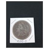 1900-O Morgan silver dollar