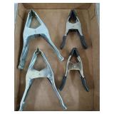 4 spring clamps
