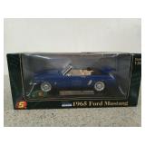 1965 Ford mustang diecast collectible 1:24 scale