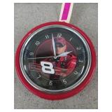 Dale Earnhardt Jr wall clock 9.5"