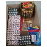 Large quantity of AA batteries, 8 ct AAA