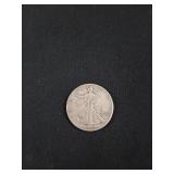 1942-S walking liberty half dollar
