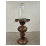 Copper clad lamp 19"