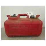 Plastic 5 gallon Dura-Tank boat gas tank