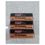 60 rds .223 Rem 55 gr FMJ-BT