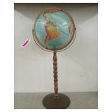 World globe on stand 32"