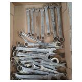 7 ct Craftsman wrenches 10mm-15mm, other asst