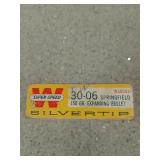 20 rds 30-06 Spring 150 gr expanding bullet
