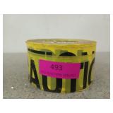 New roll of caution tape 3" x 1000