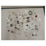 Lots of assorted earrings for pierced ears