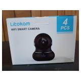 4 ct Wi-Fi smart cameras