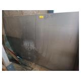 Partial sheet of aluminum 74" x 48"