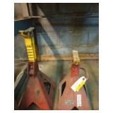 Pair of 5 ton snap-on jack stands