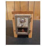USPS lock box coin bank 6.75x4.75x4.5