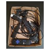 2 Roku devices, 1 remote; Amazon Fire stick w/