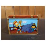 Nestlï¿½ chocolate tin coin bank, The Simpsons 1992