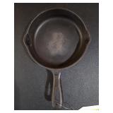 No 3 cast iron skillet 6.5"