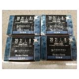 100 rds 20 ga 2 3/4" 7/8 oz 8 shot shells