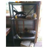 4 tier metal shelving 61x36 x 12 ** NO CONTENTS