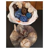 Bag of decorative balls