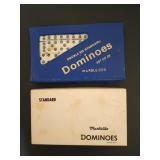 2 sets of dominoes