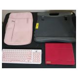 Lap computer pad, laptop bag, iPad case,