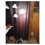 Three bulb floor lamp 65"