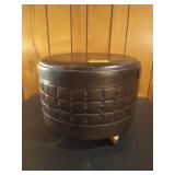 Padded rolling stool 12x17
