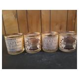 4 pc bicentennial drinking glasses 1976