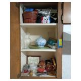 Cabinet contents lots of new power strips and