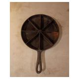 Cast iron cornbread skillet