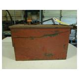 Metal ammo can for my picture