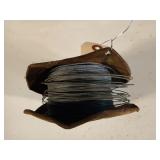 Partial roll of tie wire