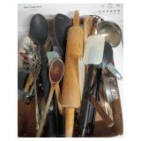 Kitchen utensils some old some new