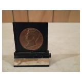 John f Kennedy commemorative token inaugural