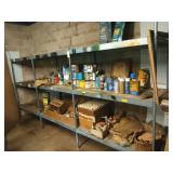 3 tier metal shelving 68"x12