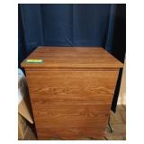 2 drawer end nightstand 22 x 13.5 x 18
