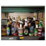 Shelf contents ,car Care
