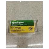 100 rds .22 LR plated round nose