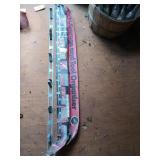 8 ft garage and tool organizer