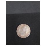 1893 Barber half dollar